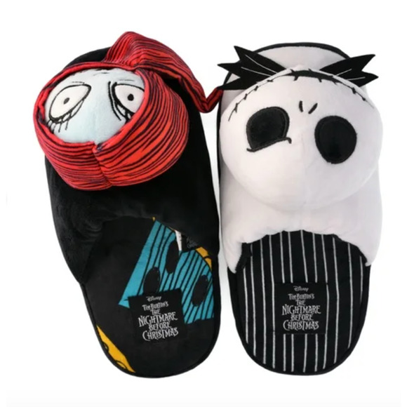 The Nightmare Before Christmas Women's Slip On Slipper NWT - Picture 3 of 6
